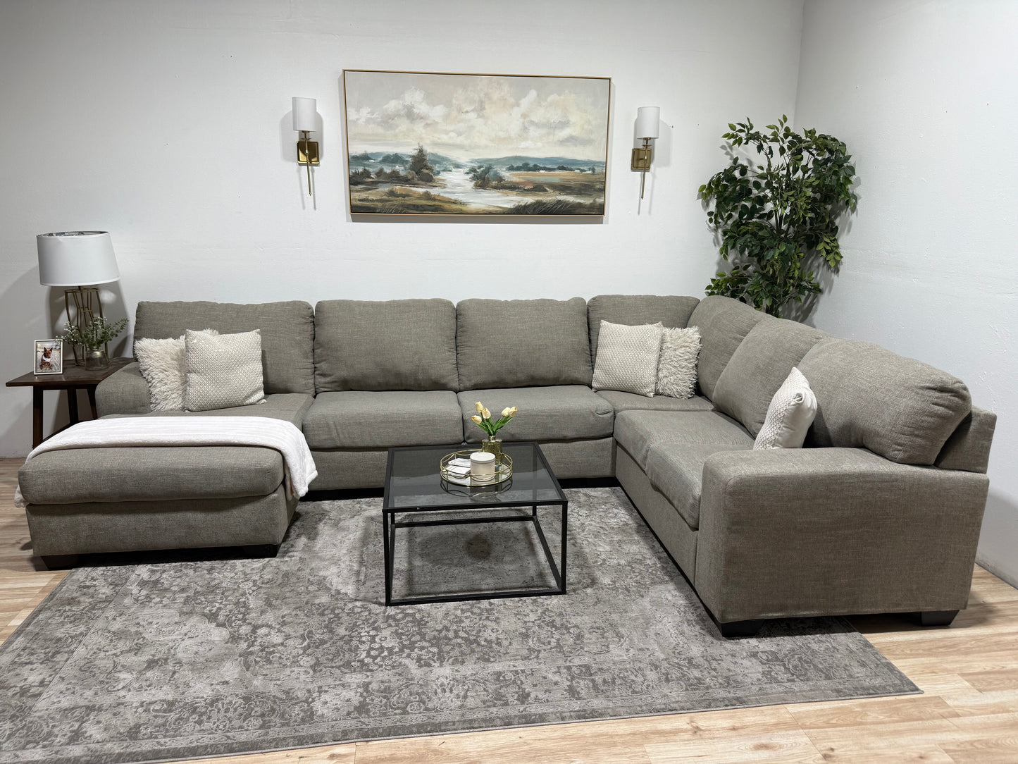 Large Grey Sectional