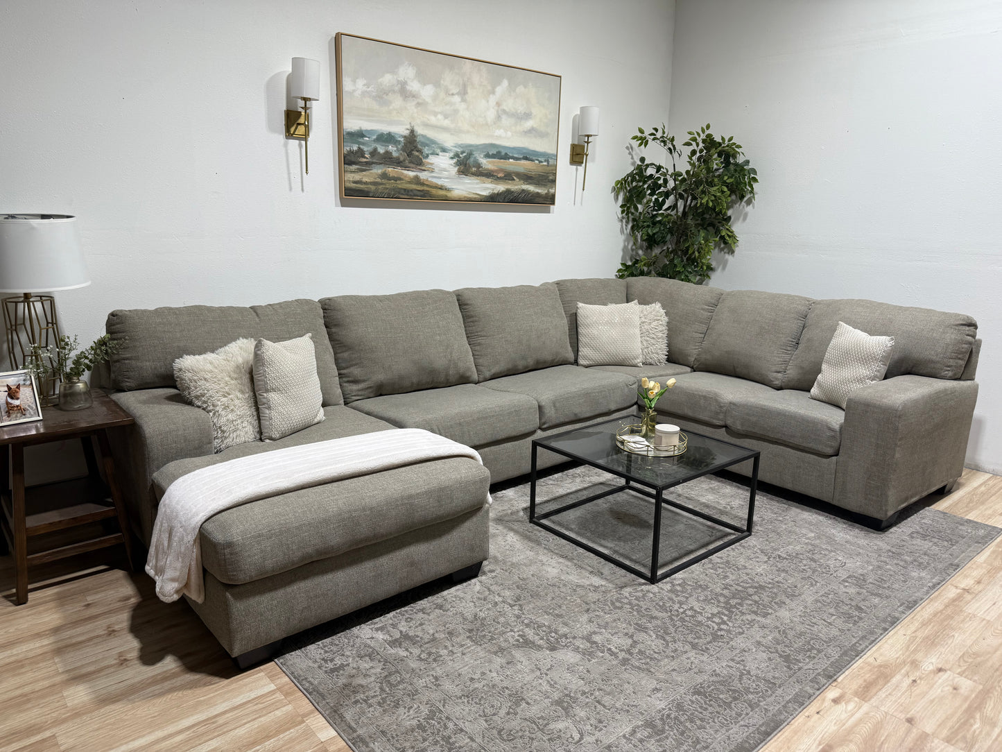 Large Grey Sectional