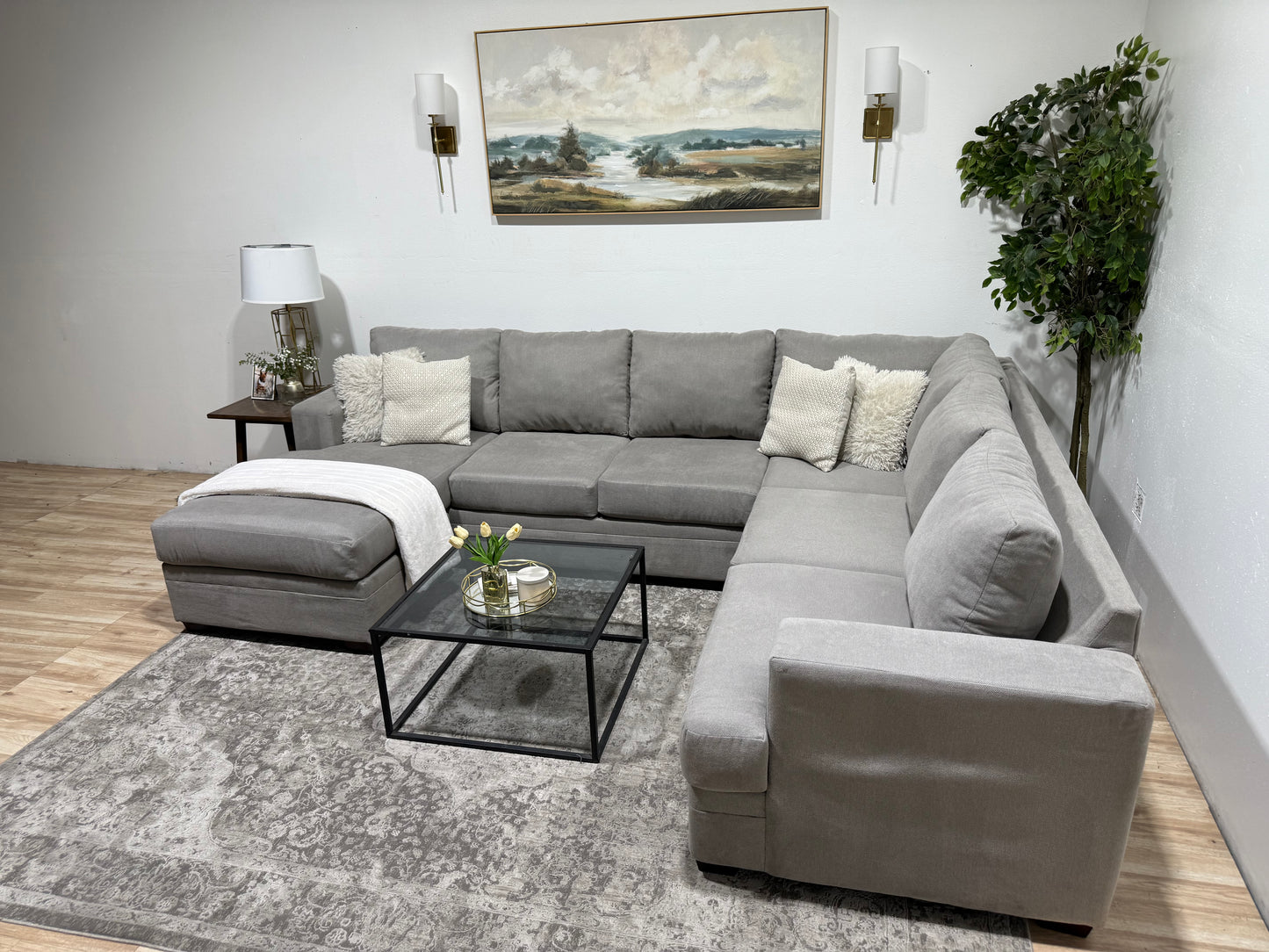 Grey Sectional Couch