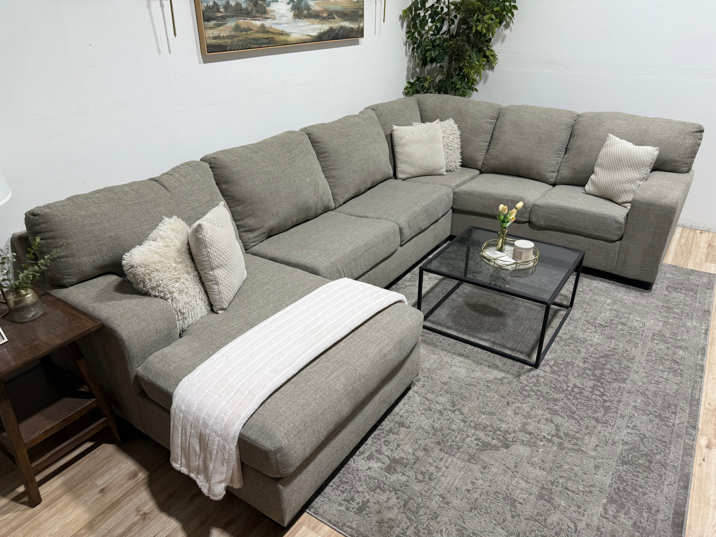 Large Grey Sectional