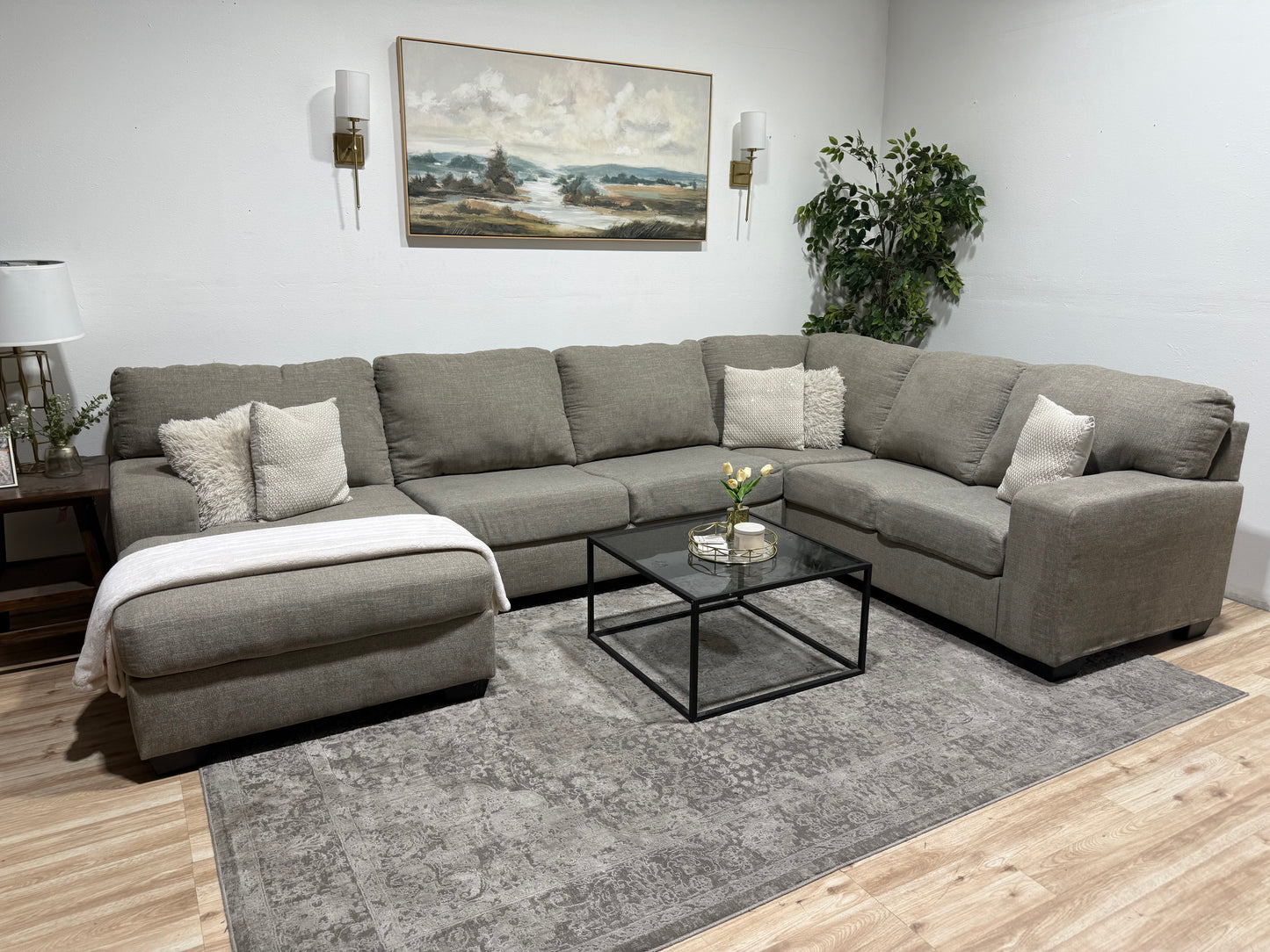 Large Grey Sectional