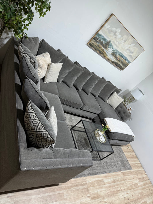 Large Grey Sectional