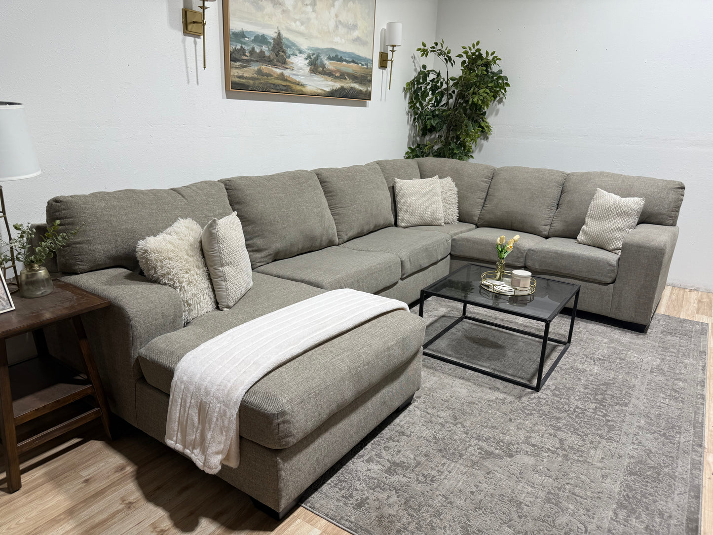 Large Grey Sectional